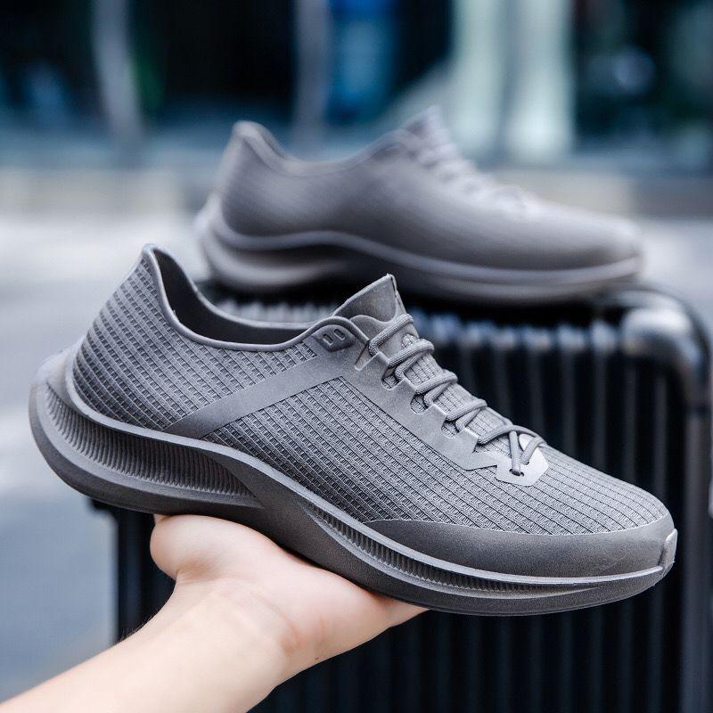 

Low Rain Boots for Men Summer Cooking Black Chef Kitchen Man Shoes Ankle Short Galoshes City High Quality on Offer Mud Wide Toes 44