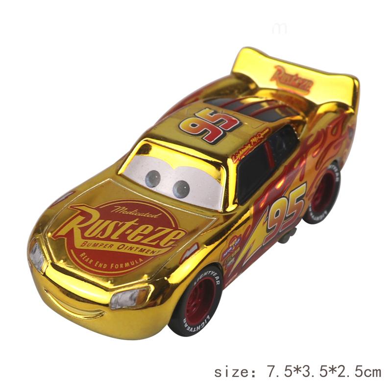 Pixar Auto 2 Lightning Mcqueen Model Speelgoedauto 1:55 Gegoten Metaallegering Speelgoed Voor Kinderen Jongens Kerstcadeau Speelgoed