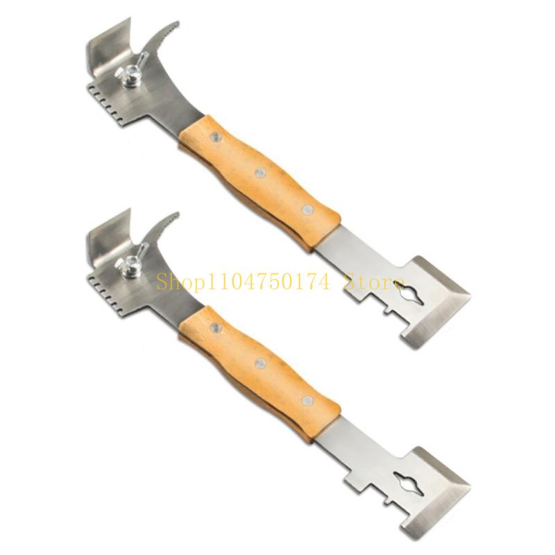 Apiary Maintenance Essential 7 In 1 Zinc Alloy Scraper Multipurpose Tool Top Sale
