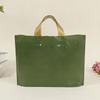 Thick Colored Tote Pocket Plastic Gift and Clothing Packag Bags Shopping Pouch DIY Handmade Clothing Stationery Dessert Cake Multi Functional Handbag