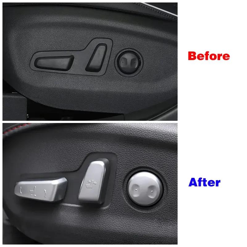 För Hyundai Tucson 2015- Innerdörrhandtag Lässtrålkastare Sätesjustering Fönsterhiss Strömbrytare Knapp Triangelpelare Trim