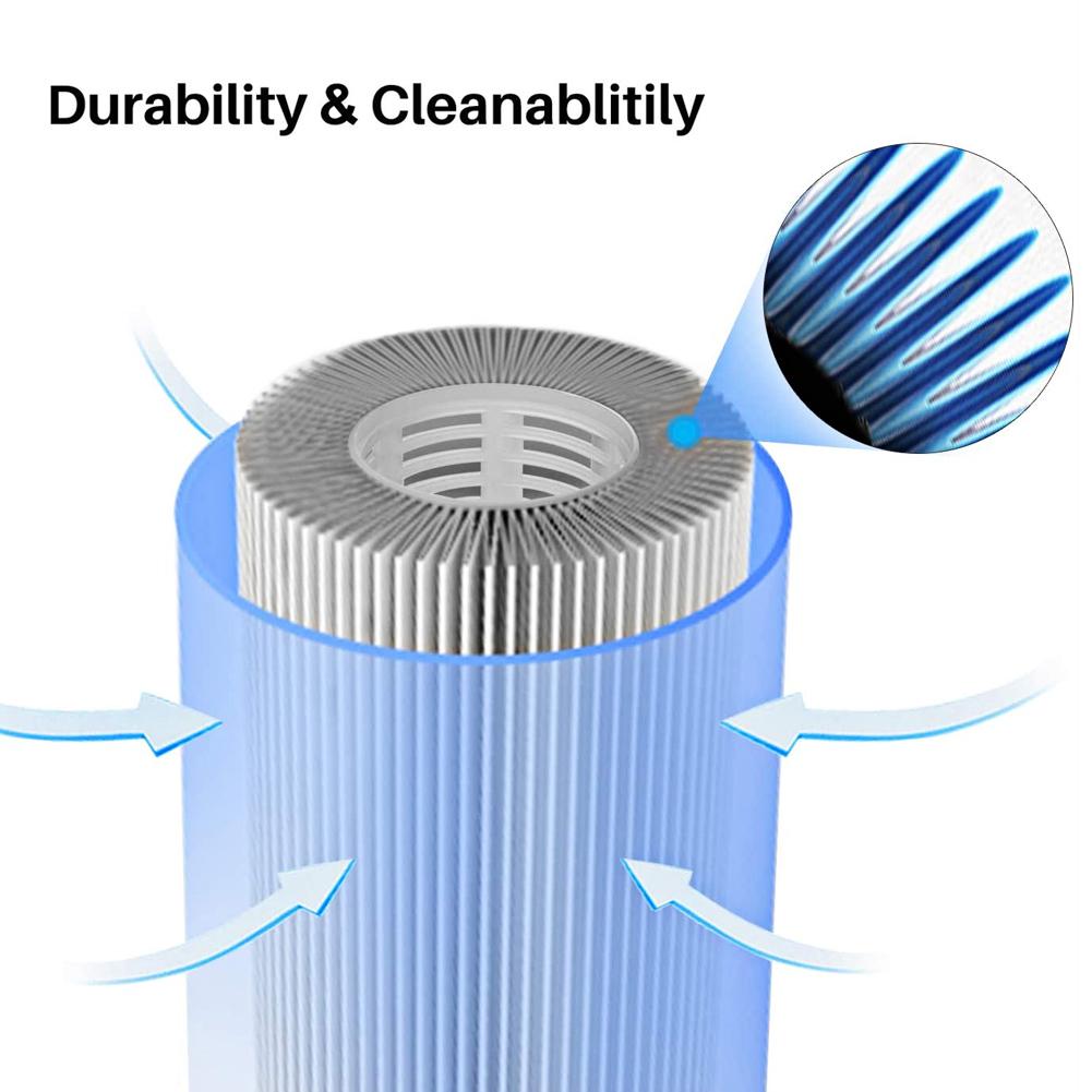 FD2090 Durable PET Fine Workmanship Inflatable Swimming Pool Filter Cartridge Part Replacement Accessory