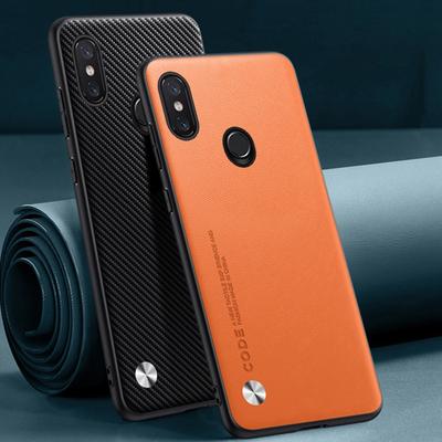 Étui en cuir PU de luxe pour Xiaomi Mi 8 Mi8 Pro Coque arrière en silicone mat Protection complète pour Xiaomi Mi 8 Pro 8Pro