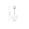 1PC Heart-shaped Mini Night Light, with a Built-in Battery, Can Be Hung On a Handbag, Keychain, or Used As a Desktop Decoration.