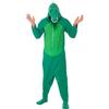 Smiffys Men's Crocodile Hooded Jumpsuit