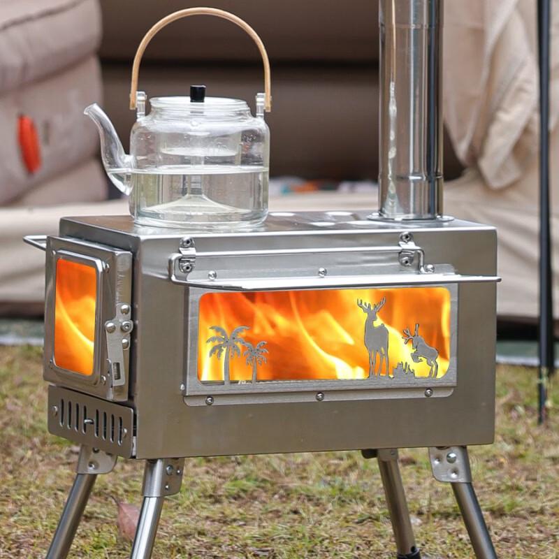 Portable Folding Wood Burning Camping Stove