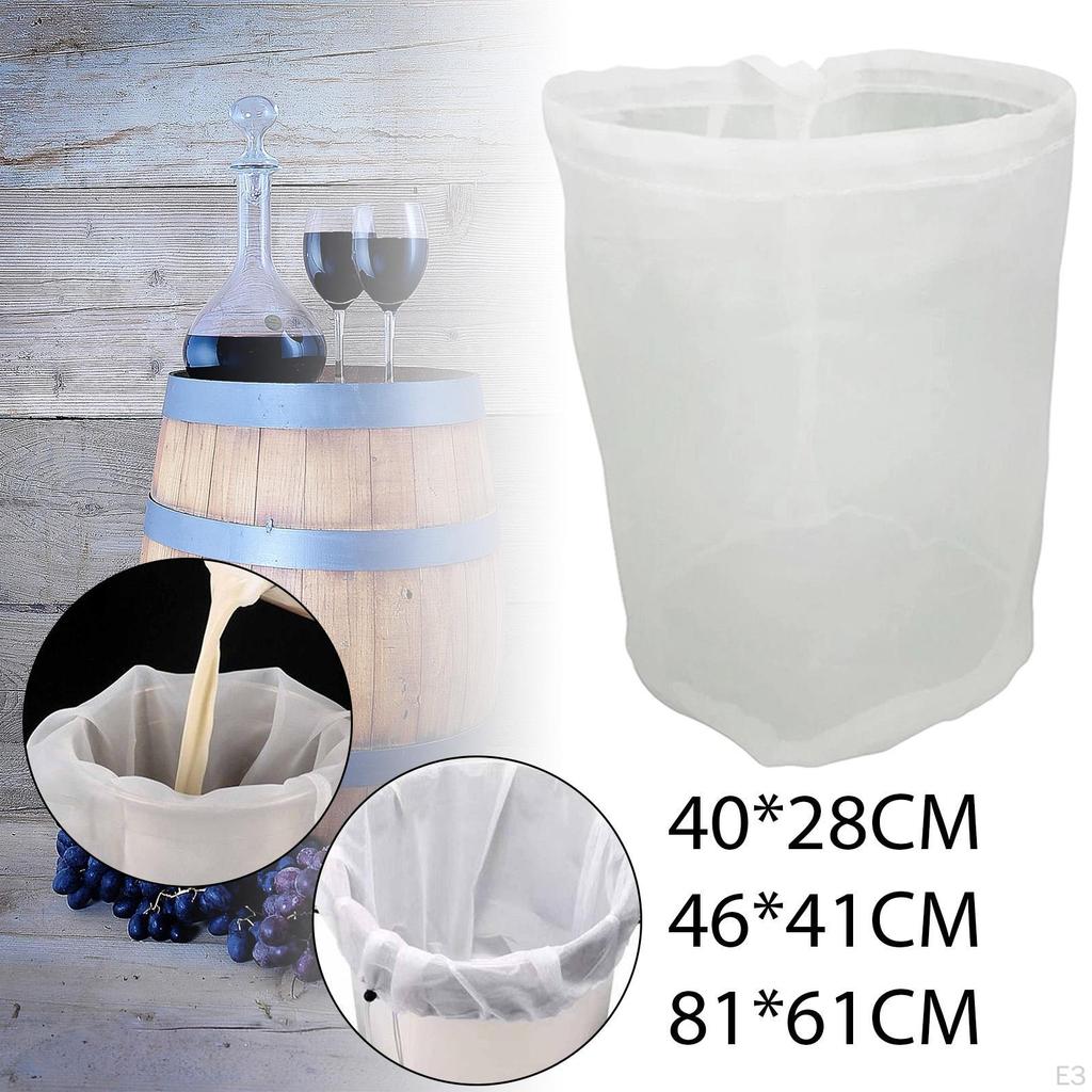 Beutel, Waschbar, Multifunktional, für Getreide, Apfelwein, Extra Groß, Obst, Trauben, Hopfen,