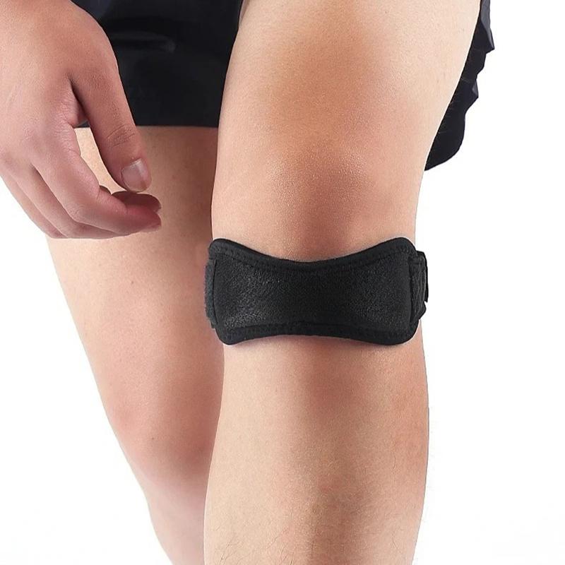 Patellar Support Adjustable Knee Strap for Pain Relief and Stability During Sports and Exercise