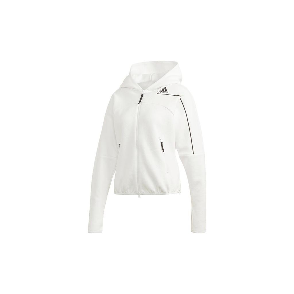 Adidas W Zne Hd Geometric Pattern Sports Jacket Women Jacket White GM3281