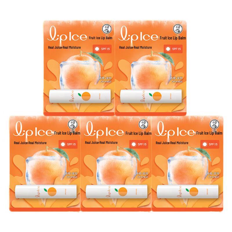 

Mentholatum Fruity Ice Lip Balm 5-Pack