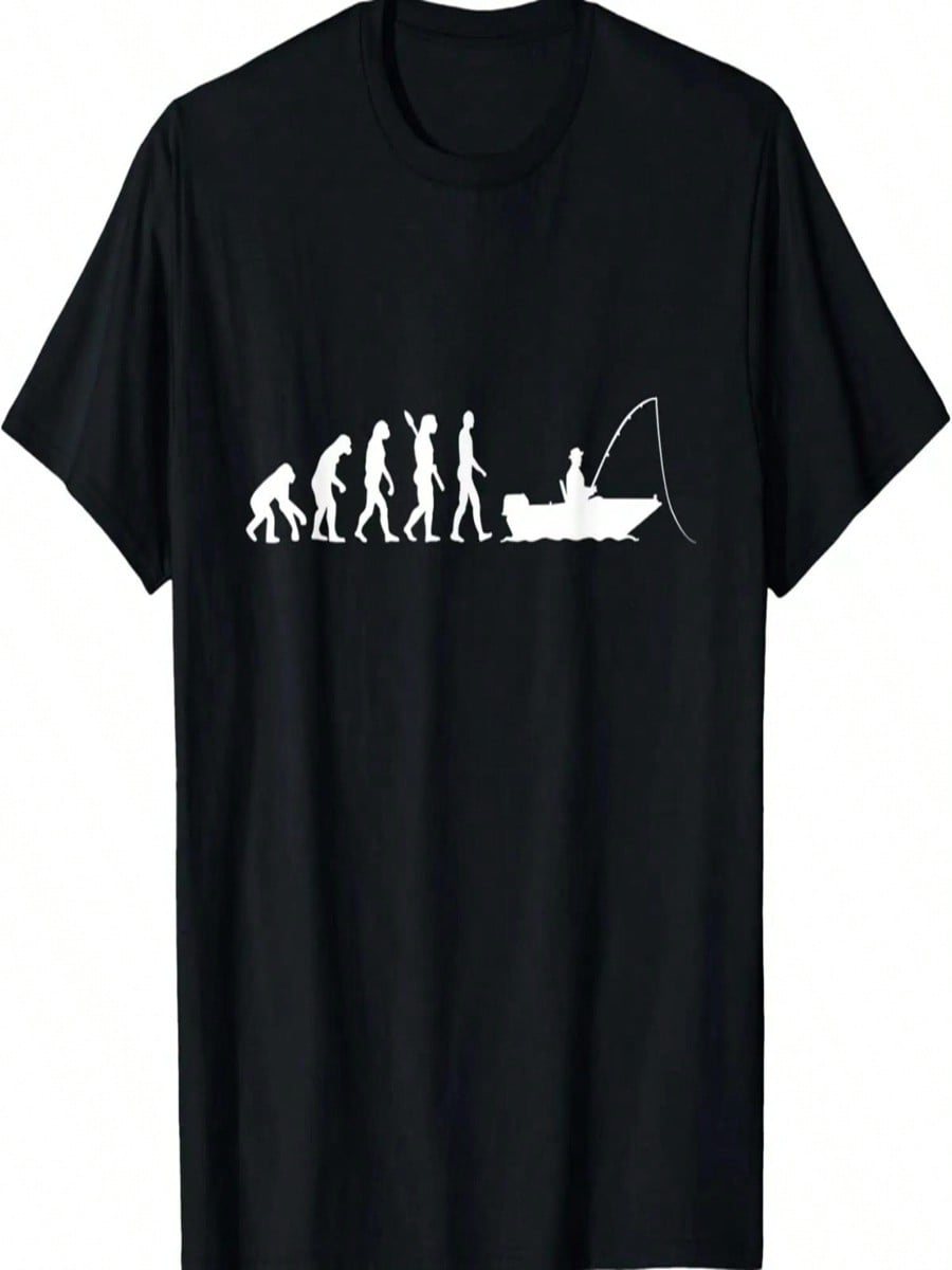 Fishing Boat Evolution T-Shirt S разноцветный