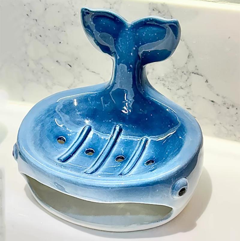 

Керамическая коробка для мыла, высококачественная модная коробка для сливного мыла, бытовая мыльница для ванной комнаты, бытовое мыло для туалета, кронштейн для мыла B