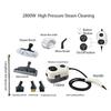 2500W High Pressure Steam Cleaner Steamer Smart Touch Screen Extended Nozzle 3 Brush Heads Kitchen Bathroom Furniture