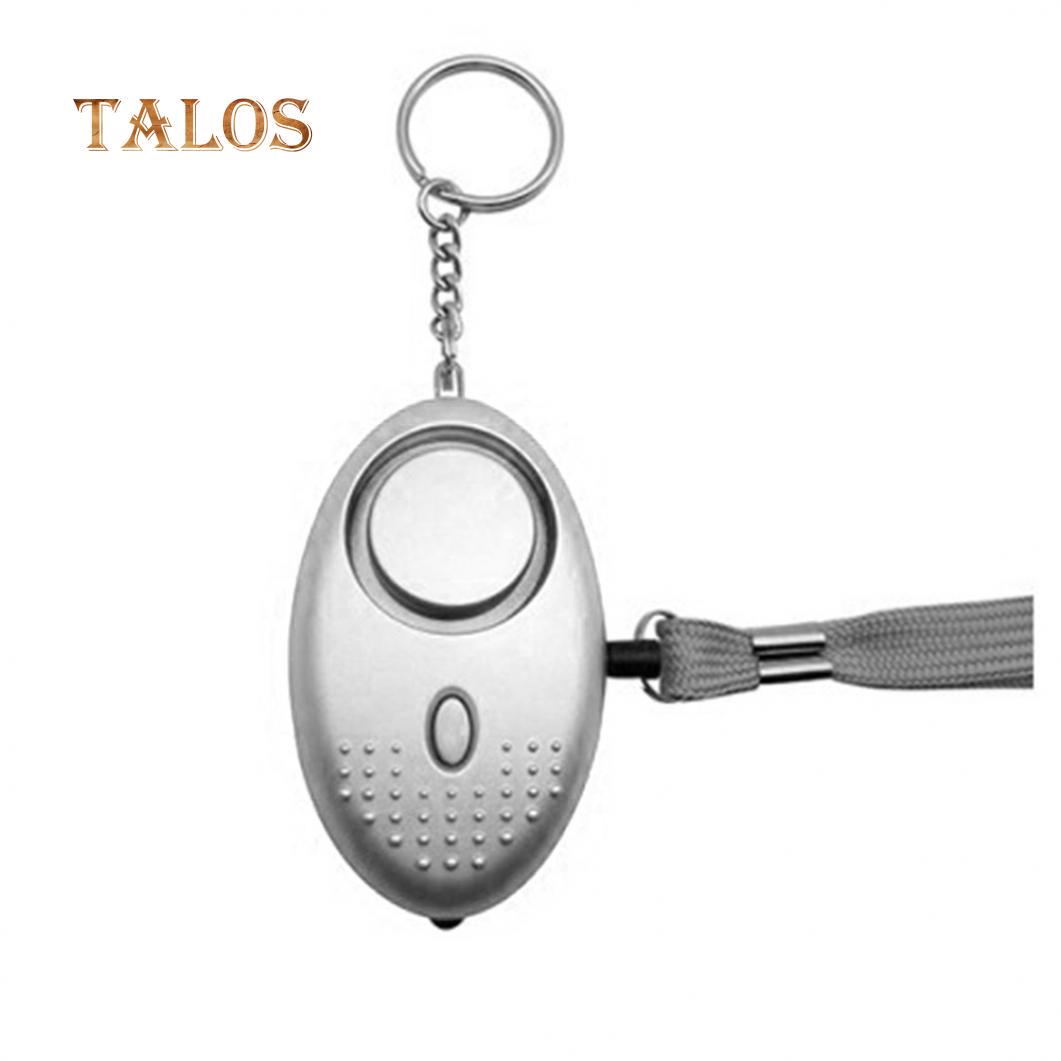 

Портативная сигнализация безопасности с громким звуком 130 дБ светодиодная противоугонная лампа для женщин и девочек серебряный