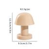 Creative LED Mushroom Night Light - Christmas Decorative Desktop Lamp Ornament