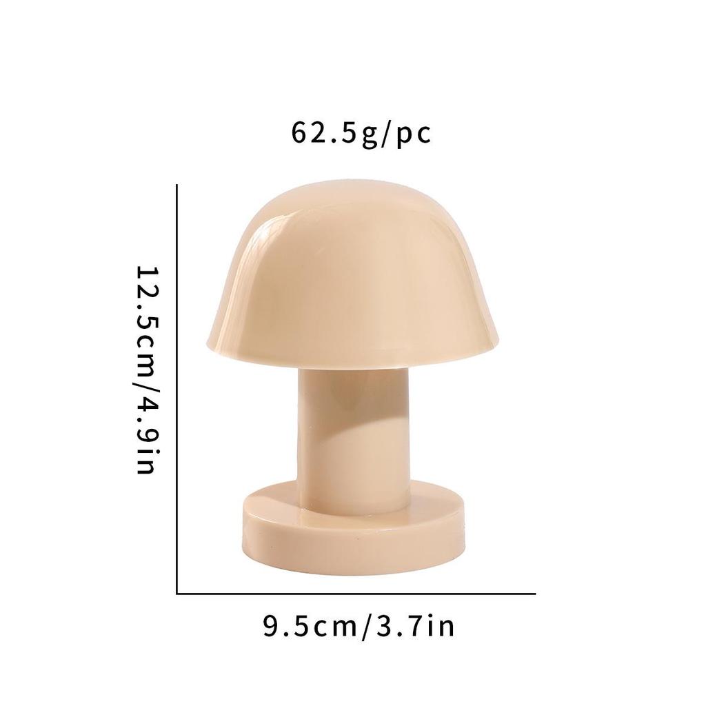 Creative LED Mushroom Night Light - Christmas Decorative Desktop Lamp Ornament