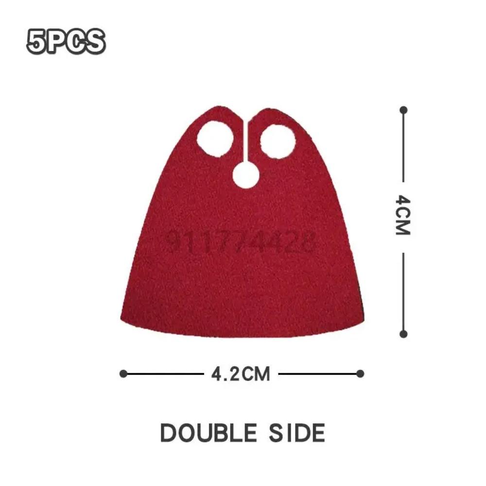 Figuras de Acción de Estrellas Capa Disfraz Ropa Gabardinas Capa Ladrillos Set de Accesorios Piezas Bloques de Construcción Capas Figuras Juguetes para Niños