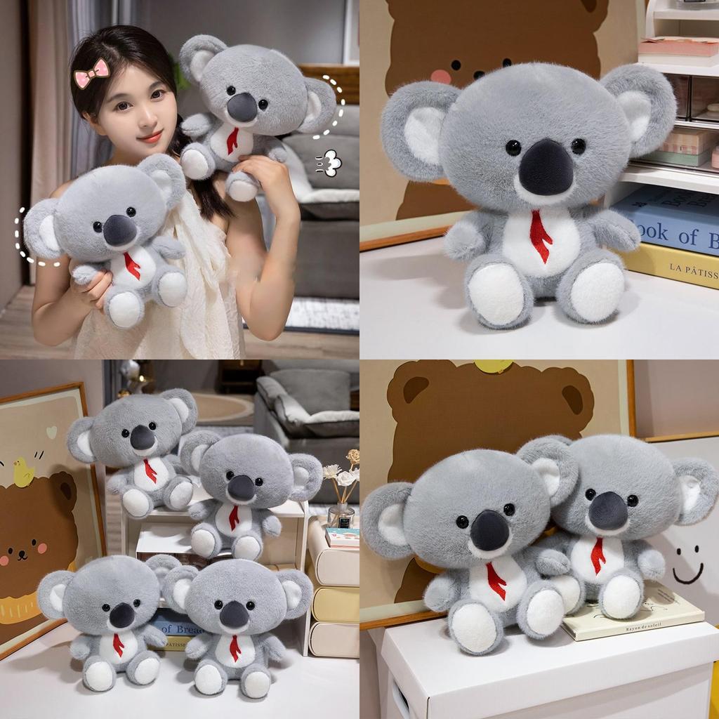 Entzückende graue Koala Plüschtierpuppe Perfekt zum Kuscheln und Trösten Geschenke für Kinder