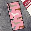 Dachshund Teckel Dackel Dog Case For Samsung Galaxy S24 S23 S22 S21 Plus Ultra Note 20 S9 S10 Note 10 S20 S21 FE Cover