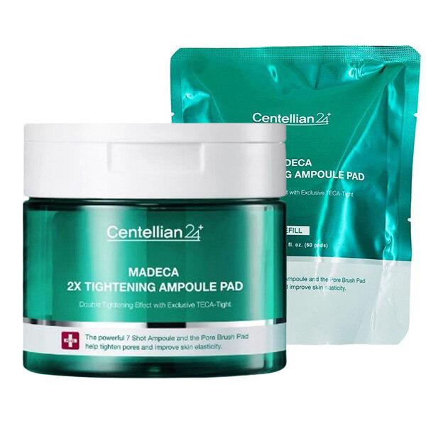 CENTELLIAN24 Dongkook Pharmaceutical Мадека Двойной Подтягивающий Ампульный Пэд (Основной продукт + пополнение) (Main Product+Refill)