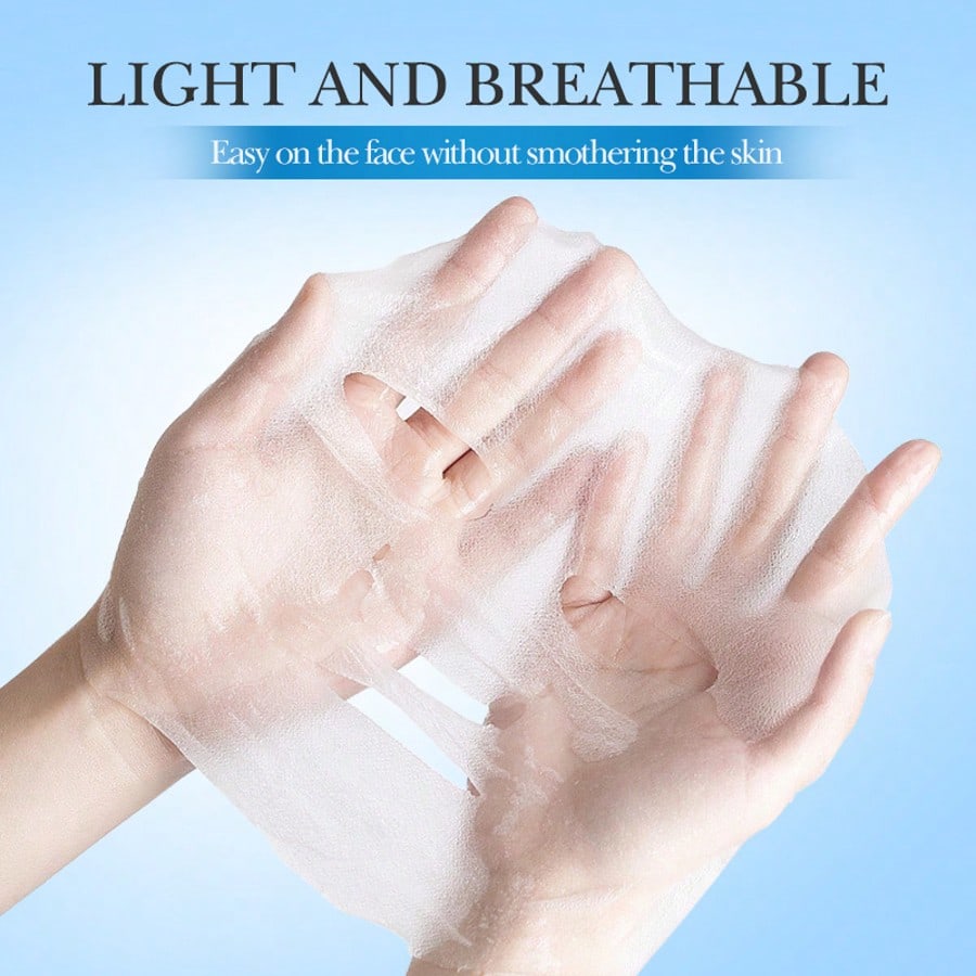 1PC/3PCS/5PCS/10PCS Collagen Anti-Aging Mask, Contains Natural Ingredients, Anti-Aging, Shrinks Pore