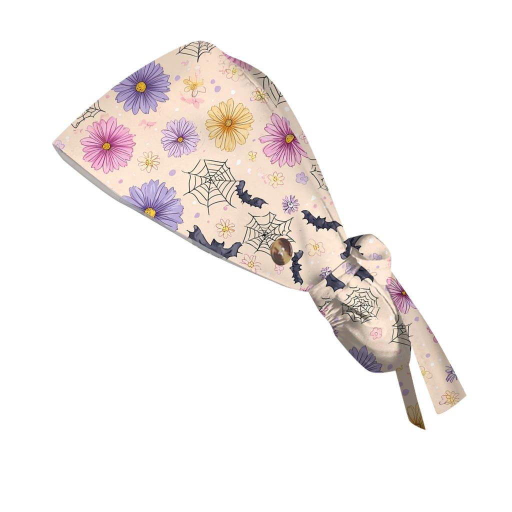 Șapcă de lucru cu imprimeu de Halloween la modă, șapcă casual pentru femei, șapcă de spălat, șapcă Baotou