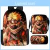 Naruto Student Bag Pack With Wearresistant Oxford Cloth And Cute Character Prints For Kids