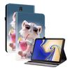 PU Leather Tablet Case for Samsung Galaxy Tab S4 10.5-11 Styles! Durable, with 2 Stand Slots, Pencil Holder & Card Slots, Flexible TPU Back Cover