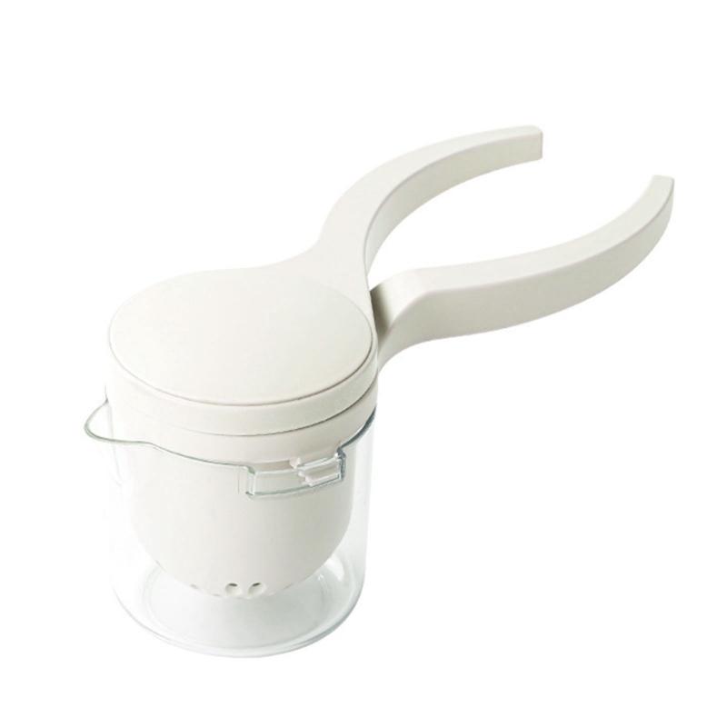 

Hand Operated Juicer Squeezer For Home Travel Efficient Fruit Extraction Manual Lemon Tool Home Supply бежевий