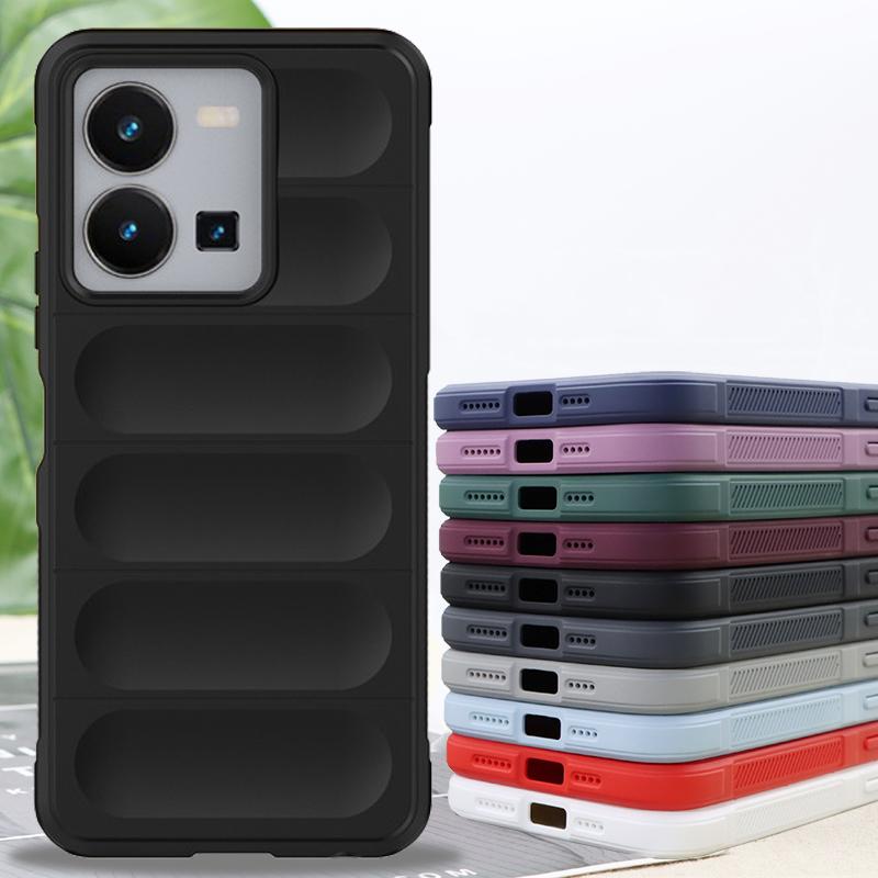 For Vivo Y35 Case Vivo Y35 Y22S Y77 Y77E Y22 4G Cover Cases Shockproof Soft Silicone TPU Protective Phone Back Cover Vivo Y35
