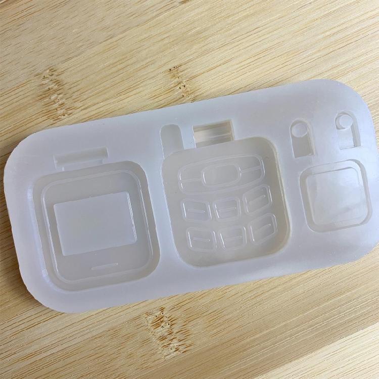 Resin Shaker Mold,Reusable Cute Silicone Quicksand Mould for DIY Crafts Making