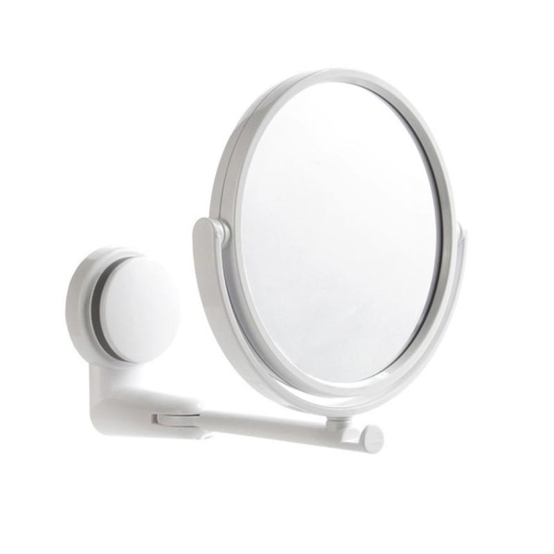 Makeup mirror folding mirror wall mirror without drilling rotating mirror bathroom mirror arm mirror folding mirror extended mirror for shaving A3 | b