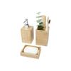 BULLET Hedon Bamboo Bathroom Accessory Set