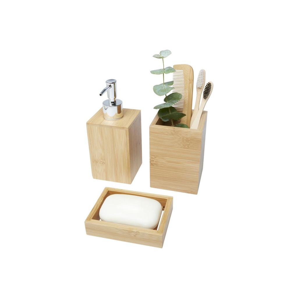 BULLET Hedon Bamboo Bathroom Accessory Set