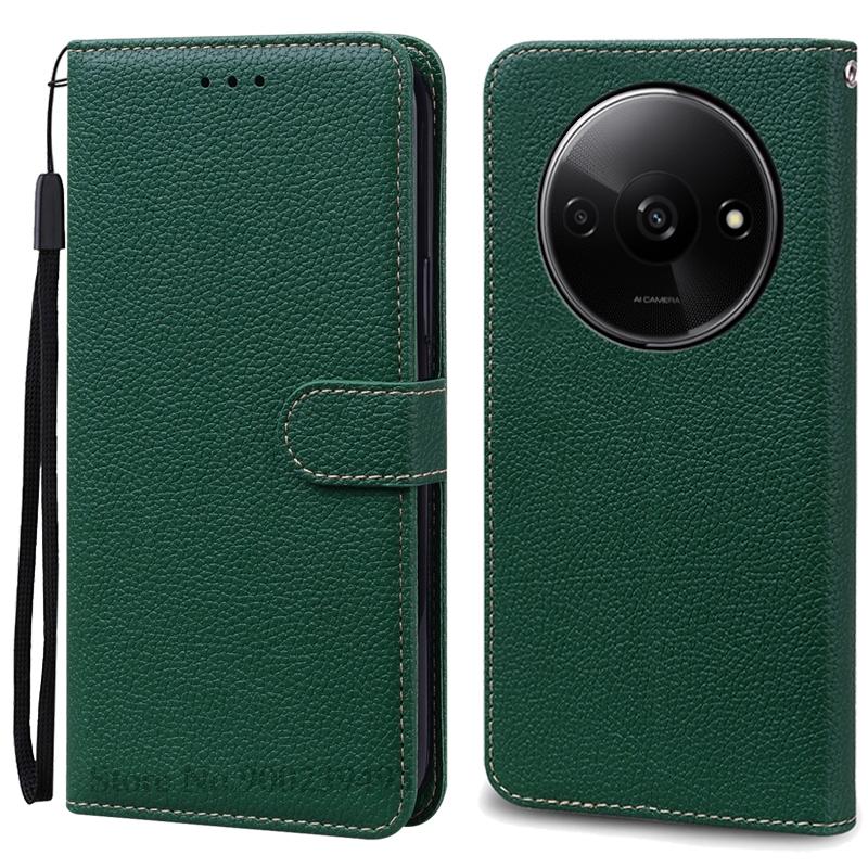 Für Redmi A3X Fall Leder Flip Brieftasche Abdeckung Für Xiaomi Redmi A3X Fall Buch Brieftasche Abdeckung Für Redmi A 3X A3X Fall Coque Fundas