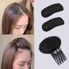 Kamínková Neviditelná Nadýchaná Houbičková Spona do Vlasů Linie Vlasů Objemová Základna Puff Polštářek Drdol Úprava Vlasů Vlasy Vlasová Spona