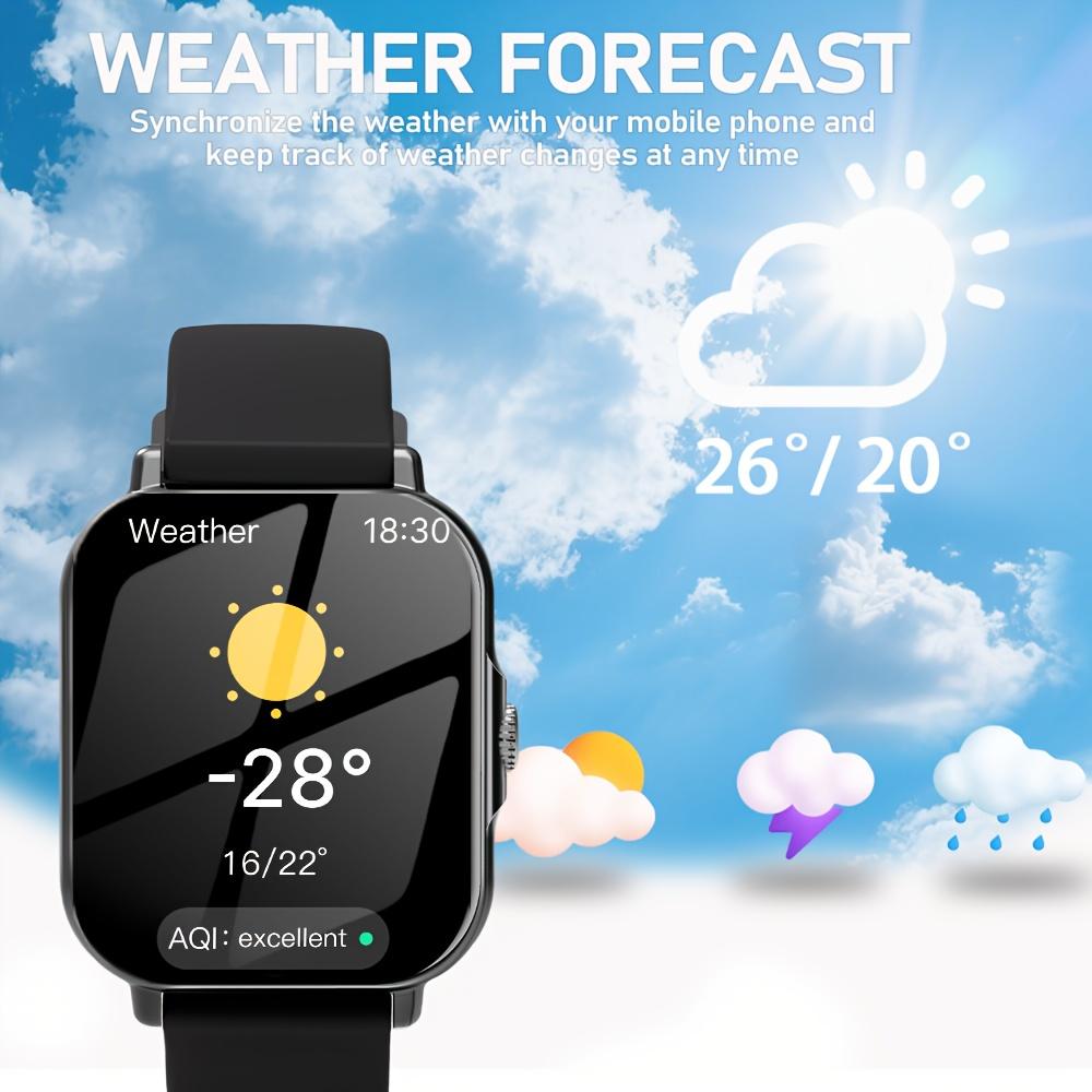 New Fashion Smart Watch 1.85-inch Display Bluetooth Calling Music Playback Fitness Timer Sports Smartwatch