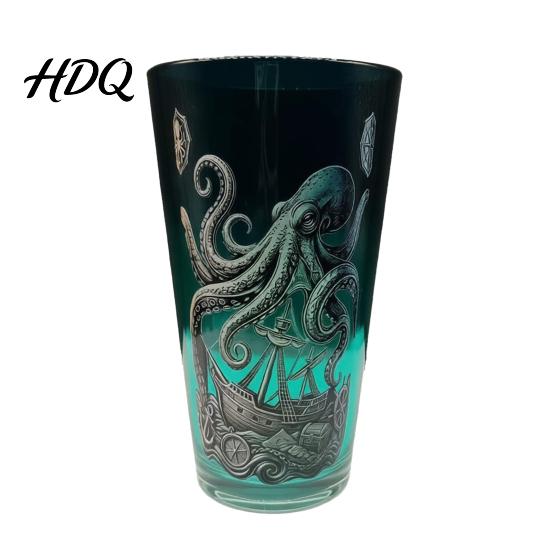 Cocktail Glasses Vintage Octopus Wine Glass Heat-Resistant Large Capacity Glass Beer Cup