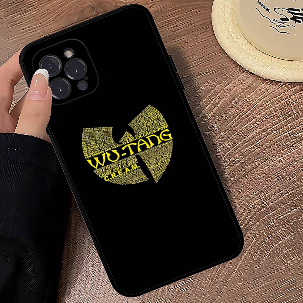 

W-WU-T-TANG C-CLAN For IPhone 17 16 15 14 13 12 11 Pro Max 17 Air Pro Max Back Cover Phone Case iPhone 12