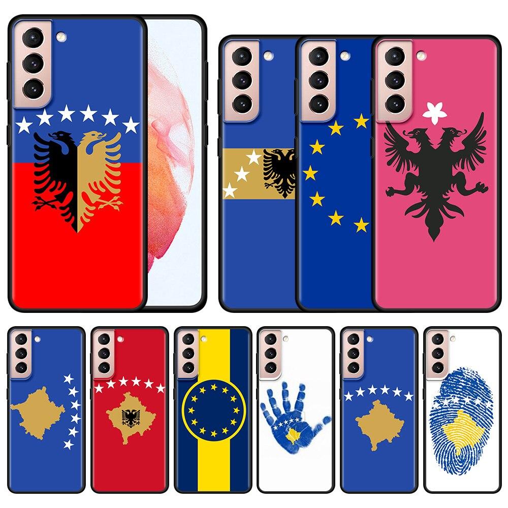 

For Samsung Galaxy S21 S20 FE Plus S10e S21 Ultra Cases For Galaxy Note 20 Ultra 10 Plus Fundas WQJ Kosovo National Flag