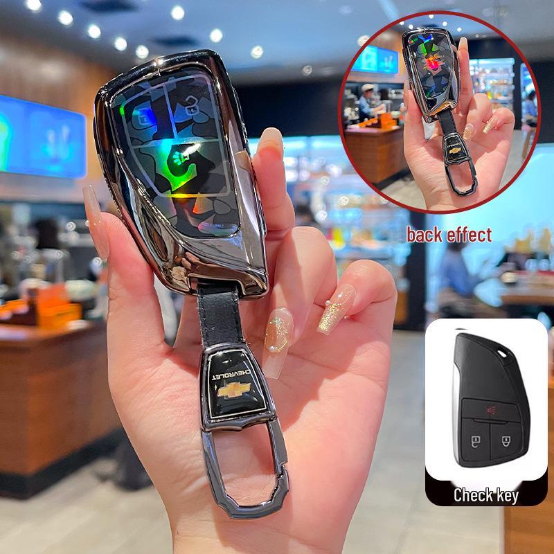 Chevrolet Equinox 2025 Premium Key Case with Metal Buckle - Full Coverage Accessories