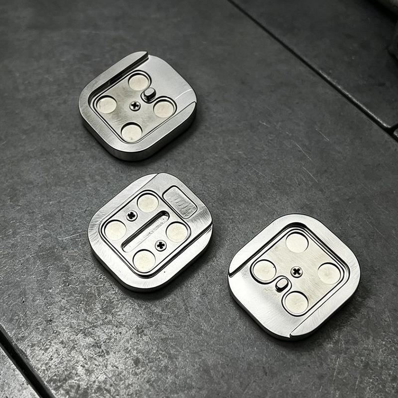 Mini Fidget Slider Portable Stress Relief Toys Magnetic Push Slider Fidget Spinner Metal E Fashion Adult Concentration Toys