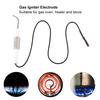 Igniter Electrode, 11.8 Inch   Ignition Wire Probe M10 Thread Replacement Ignitor Kit for Gas Grill BBQ Oven Heater Stove