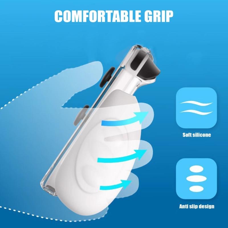 TPU Protective Case Soft Protective Skin Cover Case for Game Console Remote Player Ergonomic Shockproof Antiscratch