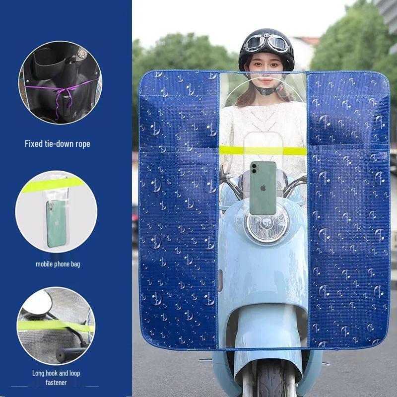 Elektrofahrzeug Motorrad Windschutzscheibe Sonnenschutz: Verbesserte Batterieabdeckung für Regen- und Windschutz