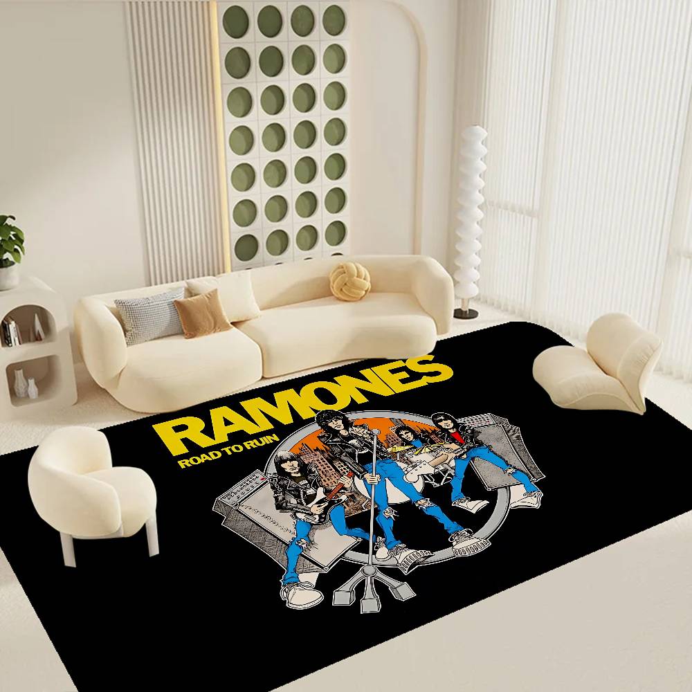 Rock Band R-Ramones Küchenmatte Günstiger Anti-Rutsch Modernes Wohnzimmer Balkon Bedruckt Moderne Heimdekoration