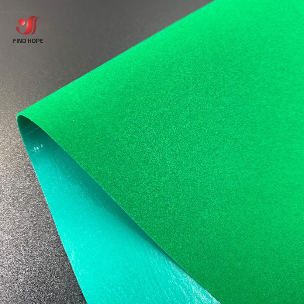 

1 Sheet 50*30cm/100cm Flocking Heat Transfer Vinyl Iron-on T-shirts Cut Film Hot Press HTV Clothing Textiles Decoration DIY 12in x 19in(30x50cm) зелёный