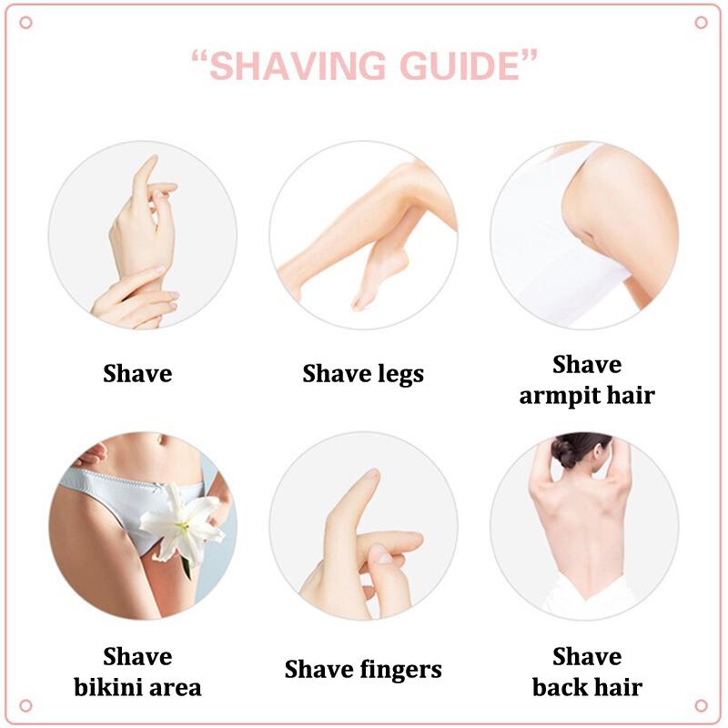 1 Pcs Eyebrow Trimmer Makeup Tools Safe Eye Brow Razor Face Body Hair Removal Shaver Blades Women Eyebrows Shaping Knife