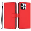 Pure Color PU Flip Leather Case Pouch Bag for iPhone 15/16/16 Pro/16 Plus, for iPhone 16 Promax Credit Card Cases Cover