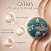 CATKIN - Palácový letní BB krém Moisture Cover BB Cream Cushion Foundation Set - 2 barvy